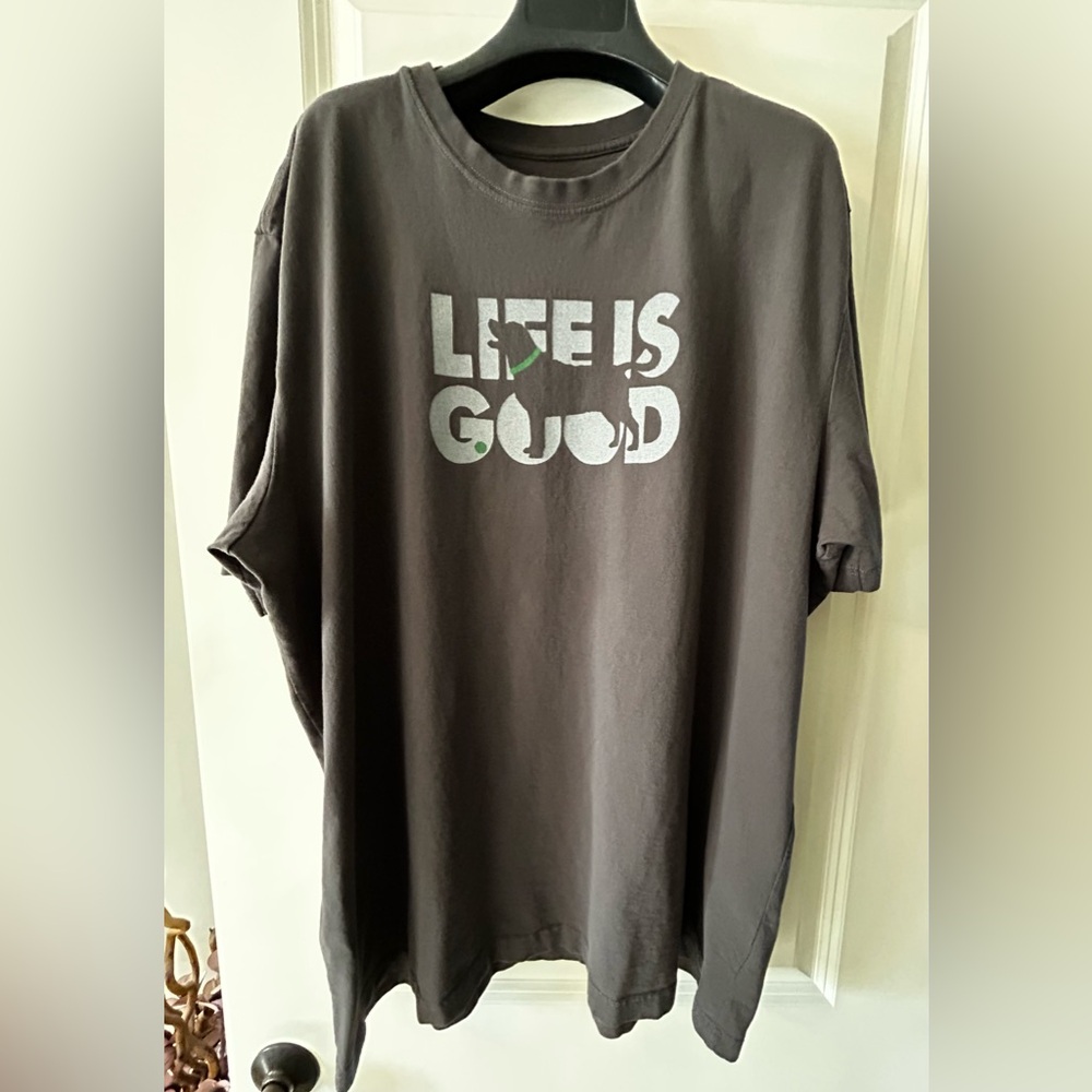 Life is Good Dog Shirt